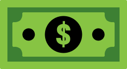 Cash payment icon