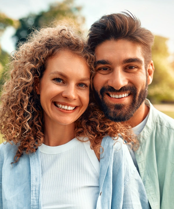 Smiling man representing preventive dental care